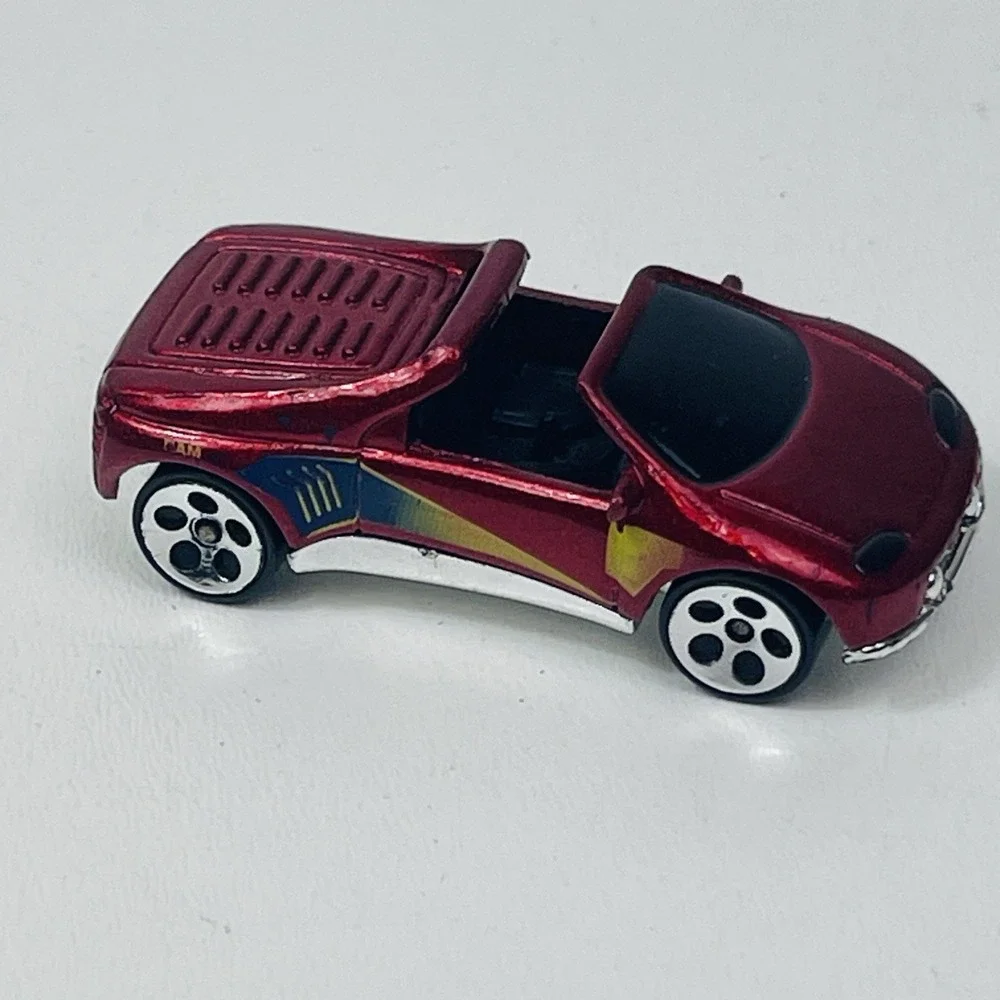 Hot Wheels '93 Warner Pontiac Salsa Burgundy Stectraflame Made In Malaysia